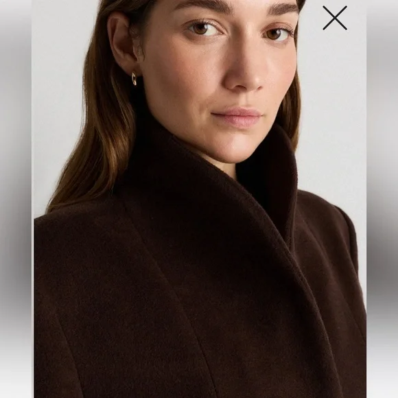 Quince Wool Cashmere Cocoon Coat - Picture 3 of 8